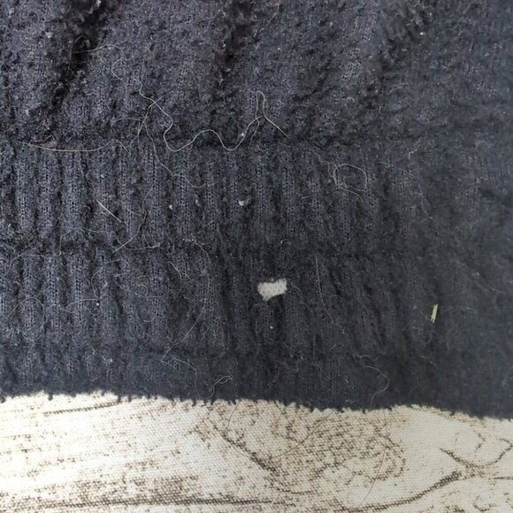 Vintage Ocean Pacific Mind Over Board Fleece Quarter Zip Black With Surf Motif - Picture 6 of 9